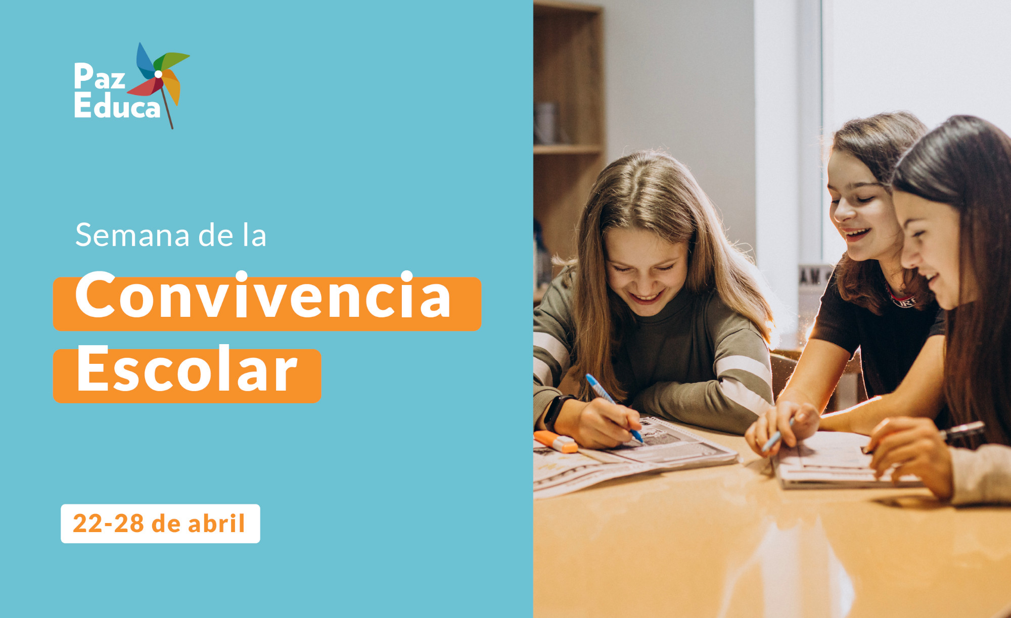Les deseamos una buena semana de la convivencia escolar - Pazeduca